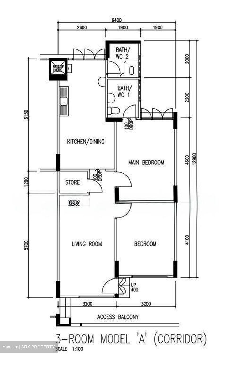 Blk 166 Bukit Batok West Avenue 8 (Bukit Batok), HDB 3 Rooms #617115971